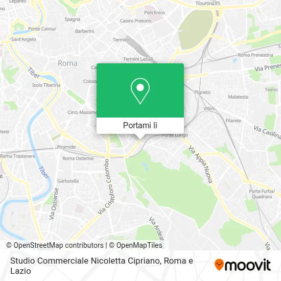 Mappa Studio Commerciale Nicoletta Cipriano