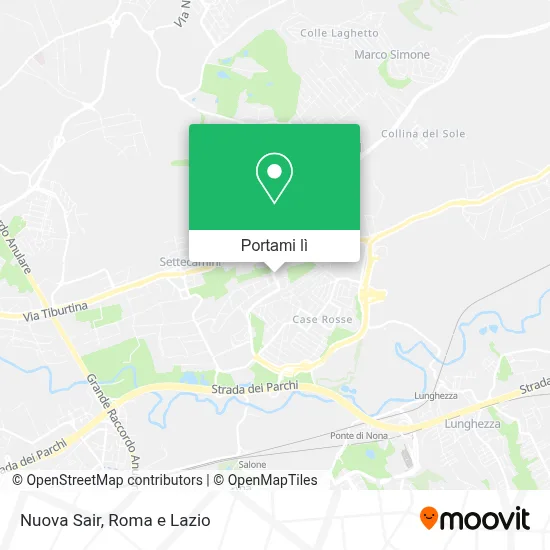 Mappa Nuova Sair