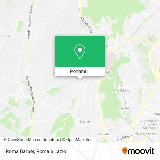 Mappa Roma Barber