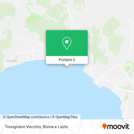 Mappa Trevignano Vecchio