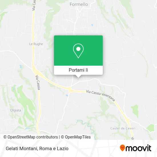 Mappa Gelati Montani