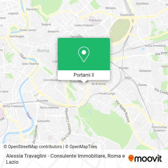 Mappa Alessia Travaglini - Consulente Immobiliare