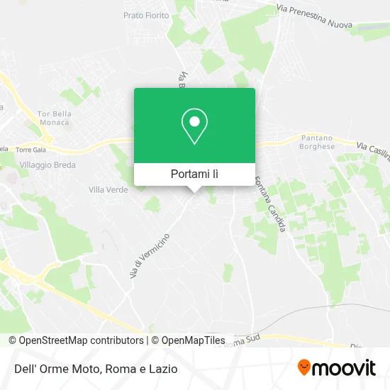Mappa Dell' Orme Moto