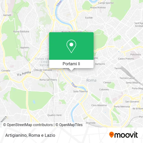 Mappa Artigianino