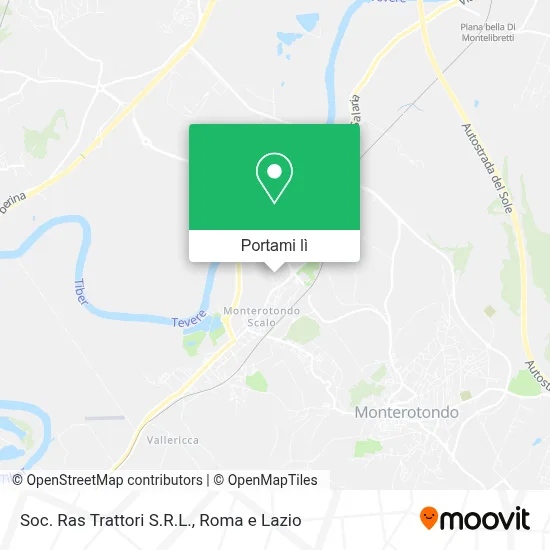 Mappa Soc. Ras Trattori S.R.L.