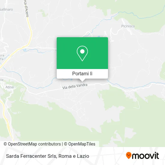 Mappa Sarda Ferracenter Srls
