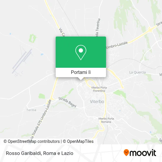 Mappa Rosso Garibaldi
