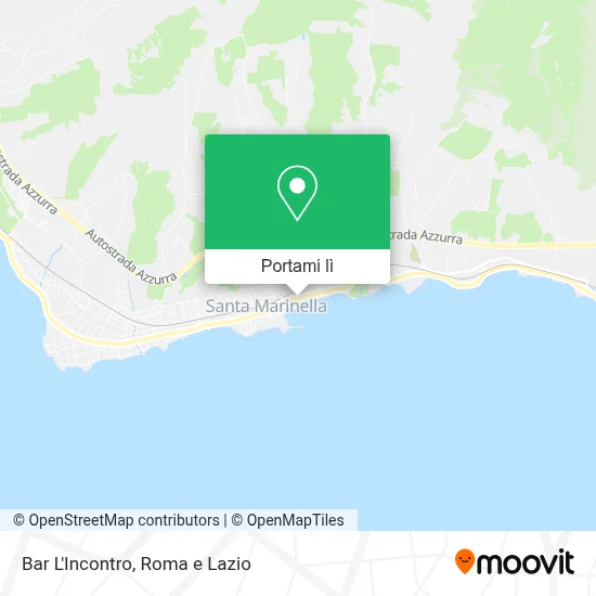 Mappa Bar L'Incontro
