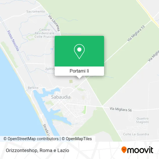 Mappa Orizzonteshop
