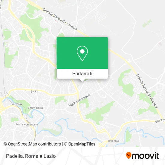 Mappa Padelia