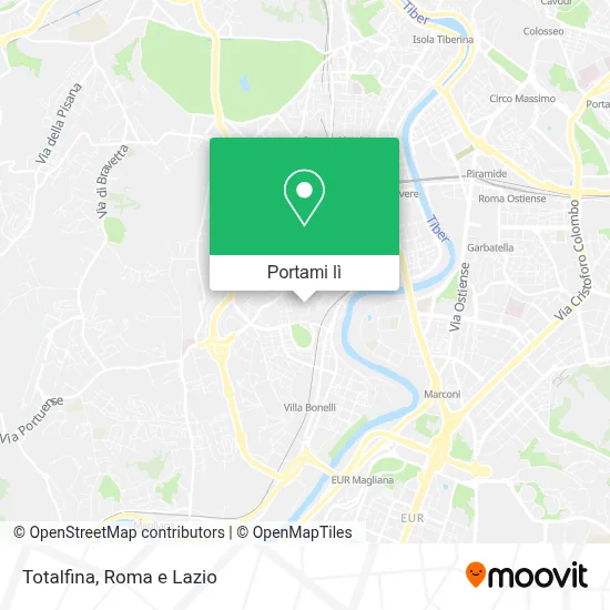 Mappa Totalfina