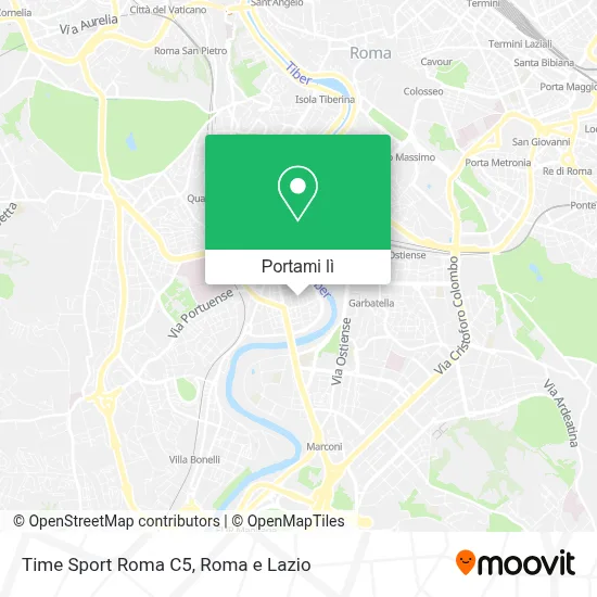 Mappa Time Sport Roma C5