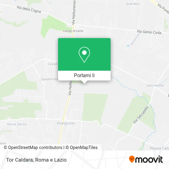 Mappa Tor Caldara