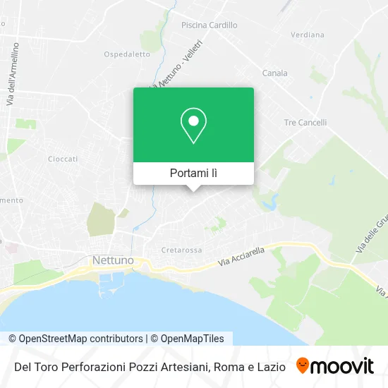 Mappa Del Toro Perforazioni Pozzi Artesiani