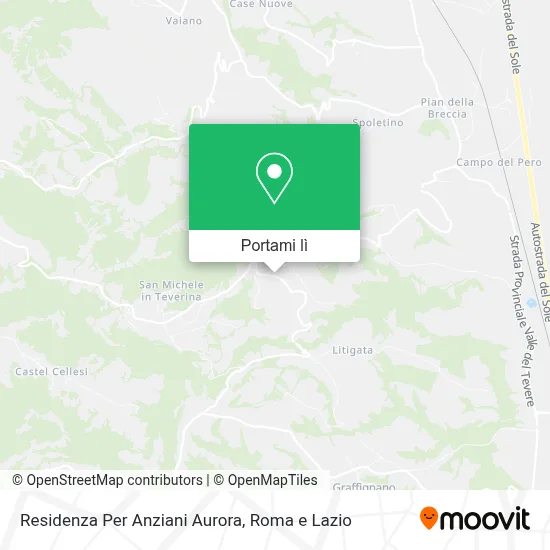 Mappa Residenza Per Anziani Aurora