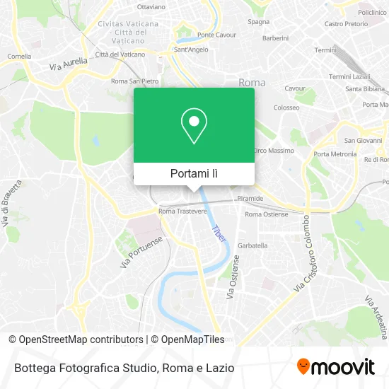 Mappa Bottega Fotografica Studio