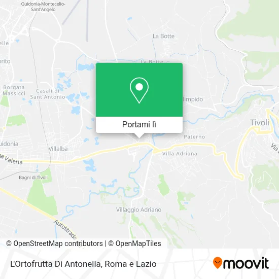Mappa L'Ortofrutta Di Antonella