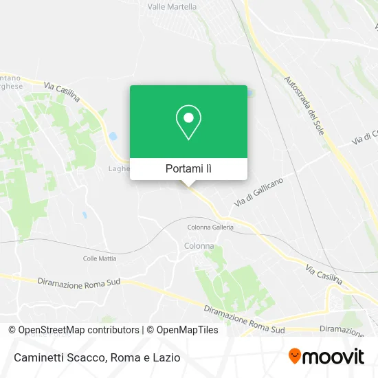Mappa Caminetti Scacco