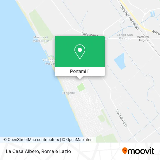 Mappa La Casa Albero