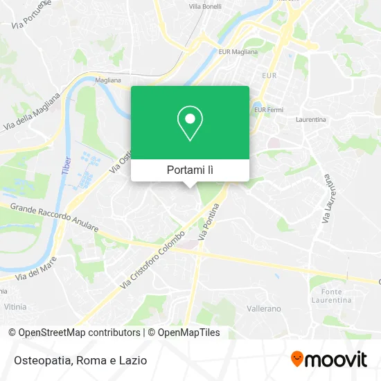 Mappa Osteopatia