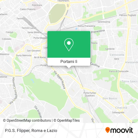 Mappa P.G.S. Flipper