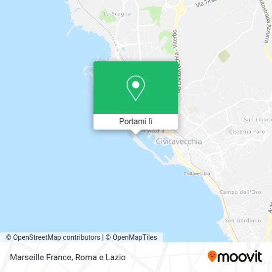 Mappa Marseille France