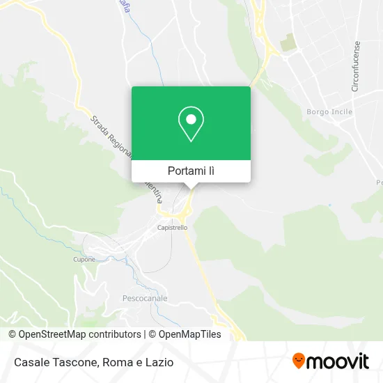 Mappa Casale Tascone