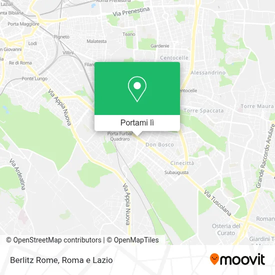 Mappa Berlitz Rome