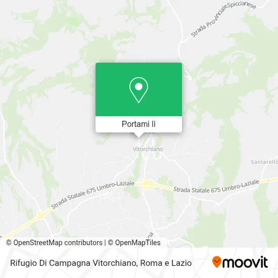 Mappa Rifugio Di Campagna Vitorchiano
