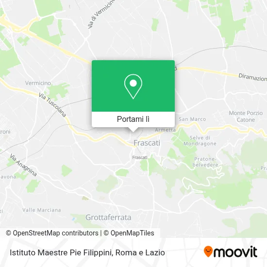 Mappa Istituto Maestre Pie Filippini