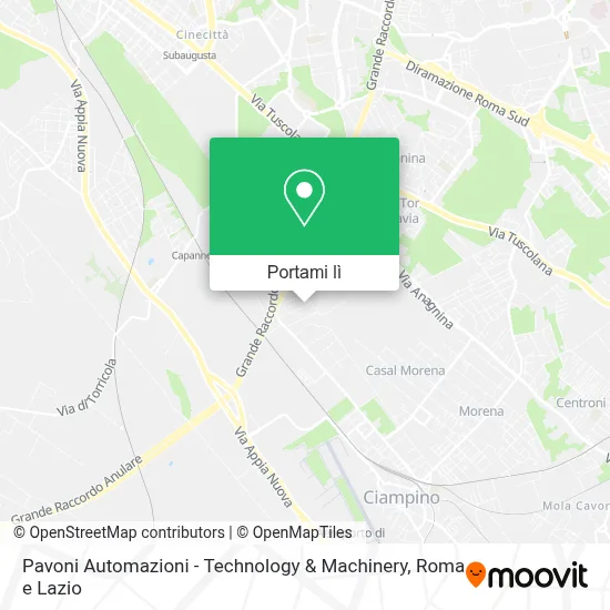 Mappa Pavoni Automazioni - Technology & Machinery