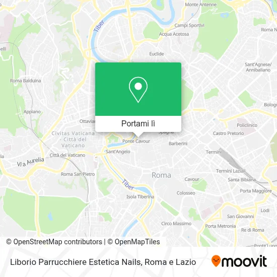 Mappa Liborio Parrucchiere Estetica Nails