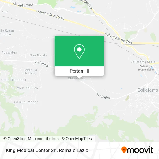 Mappa King Medical Center Srl