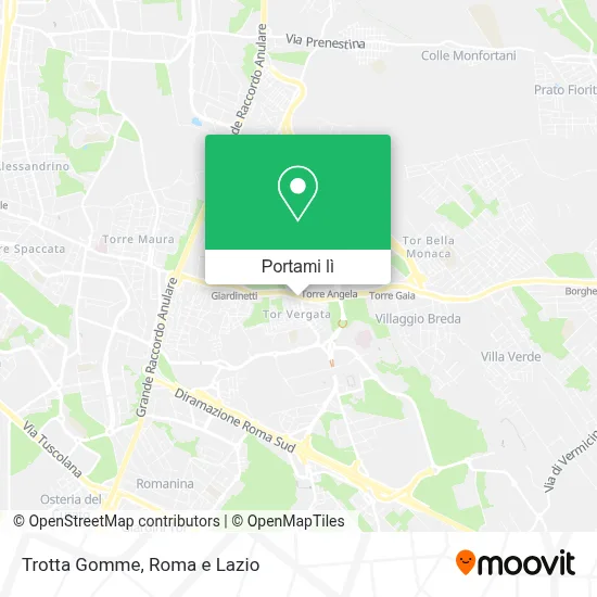 Mappa Trotta Gomme
