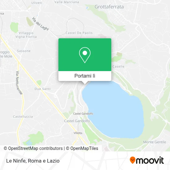 Mappa Le Ninfe