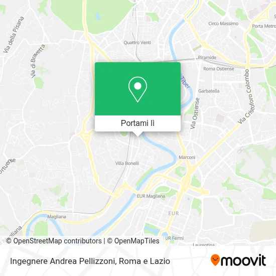 Mappa Ingegnere Andrea Pellizzoni