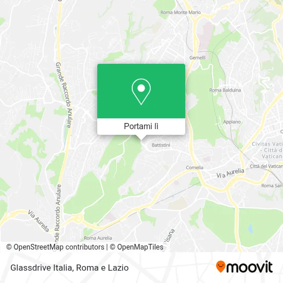 Mappa Glassdrive Italia