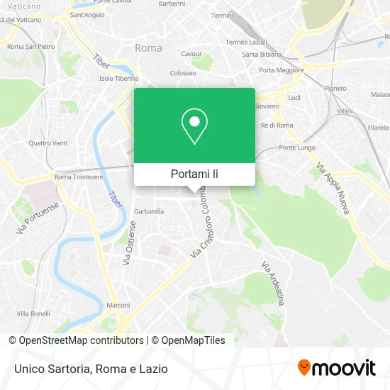 Mappa Unico Sartoria