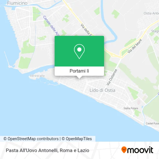 Mappa Pasta All'Uovo Antonelli