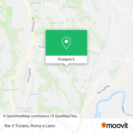 Mappa Bar Il Tucano