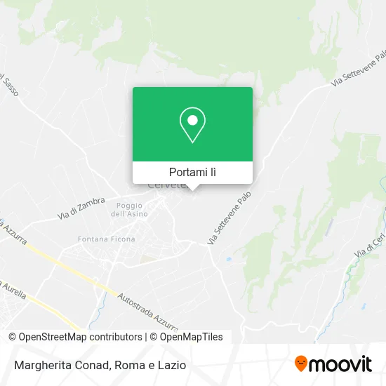 Mappa Margherita Conad