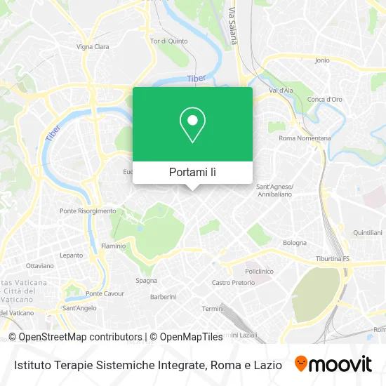 Mappa Istituto Terapie Sistemiche Integrate