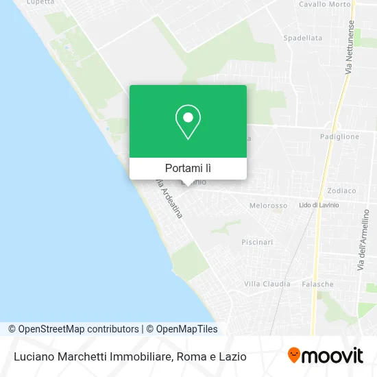 Mappa Luciano Marchetti Immobiliare