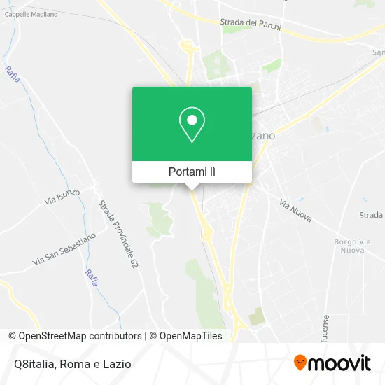 Mappa Q8italia