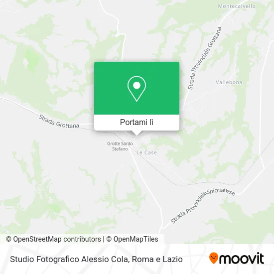 Mappa Studio Fotografico Alessio Cola