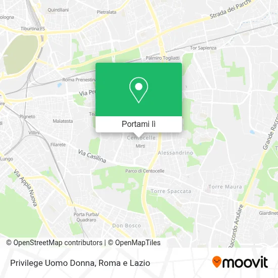 Mappa Privilege Uomo Donna