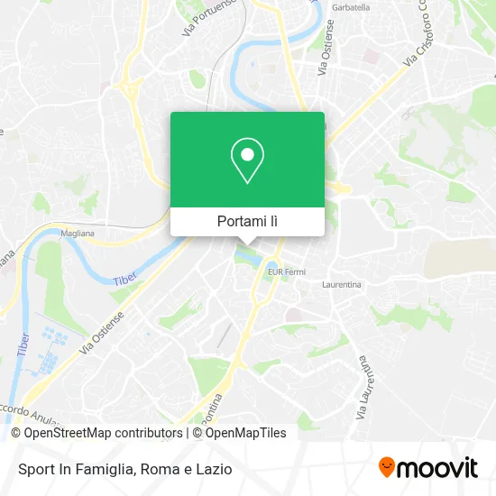 Mappa Sport In Famiglia