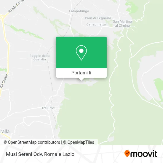 Mappa Musi Sereni Odv