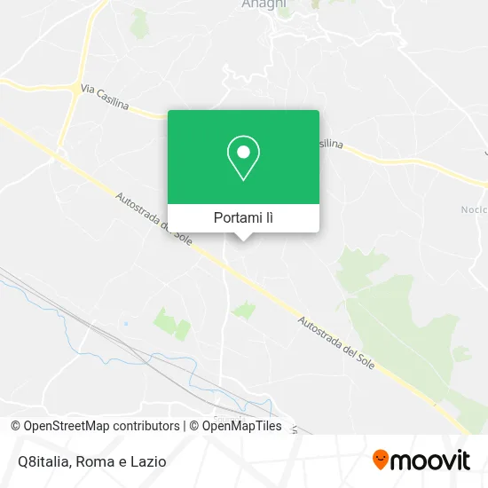 Mappa Q8italia