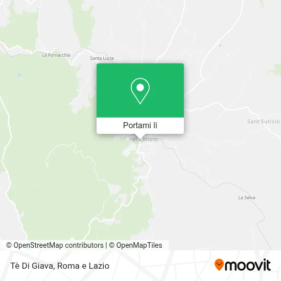 Mappa Tè Di Giava